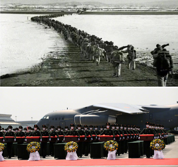 第八批在韓志愿軍烈士遺骸歸國(guó),山河已無(wú)恙,英雄歸故里