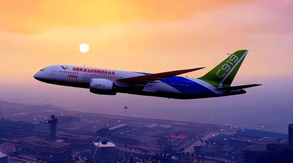 C919首飛成功,C919大飛機(jī)試飛,航空電子膠水,電子膠粘劑生產(chǎn)商gif