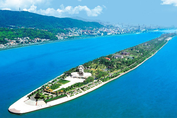 牛盟旅行,紅色之旅,橘子洲頭.jpg